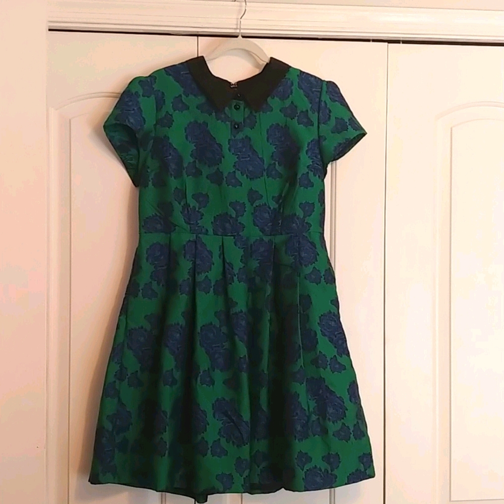 Modcloth collared fit & flare dress